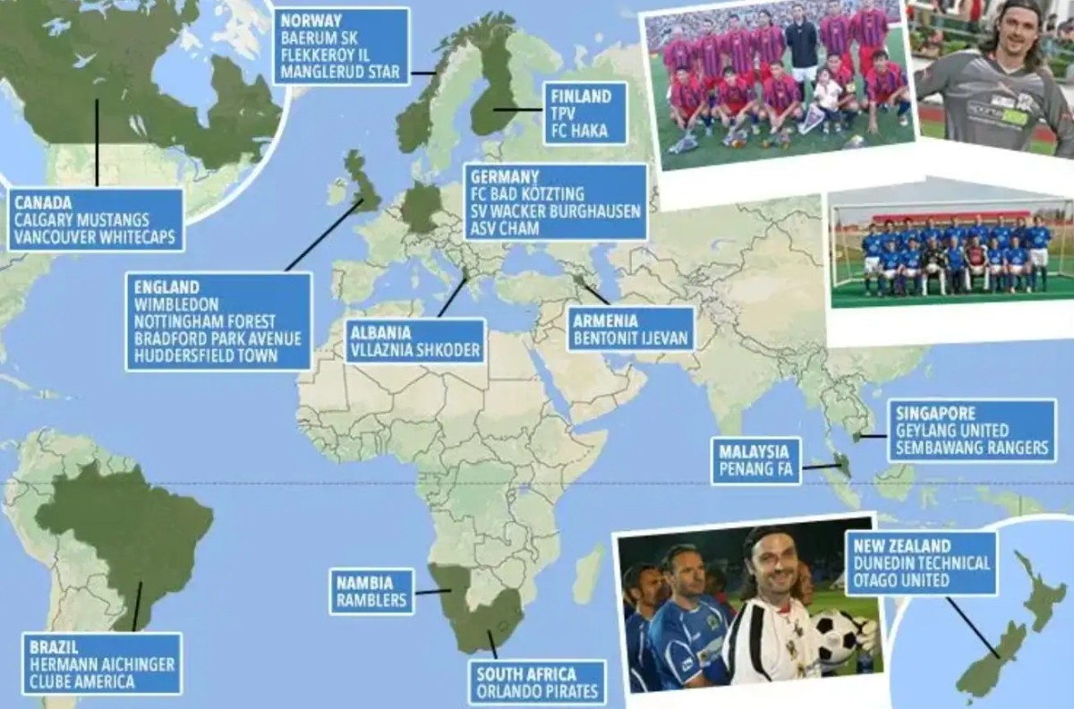 世界足坛最离谱的球员，走遍六大洲，三次被宣布死亡。